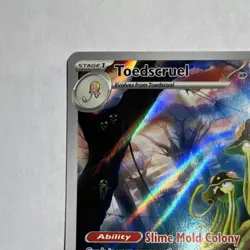 Pokemon TCG Toedscruel Paradox Rift Illustration Rare Card 185/182 NM Condition - Image 2