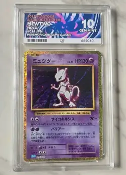 Mewtwo 014/032 Holo Japanese Classic Pokemon Card TCG 2023 Nintendo ACE 10 - Image 1