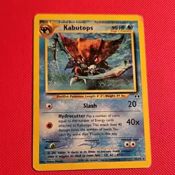 Pokemon Kabutops Neo Discovery Rare 90 HP Card 25/75 Regular Unlimited 2001 - Image 1
