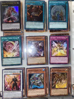 Yugioh: Six Samurai Zanji , Legendary Six Samurai Shinai And All Cards Shown - Image 1