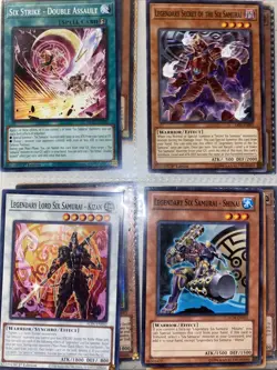 Yugioh: Six Samurai Zanji , Legendary Six Samurai Shinai And All Cards Shown - Image 2