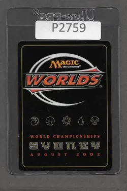** 2002 MTG Yavimaya Coast, World Championships Sydney (NM-MT) (RARE) ** P2759 - Image 2