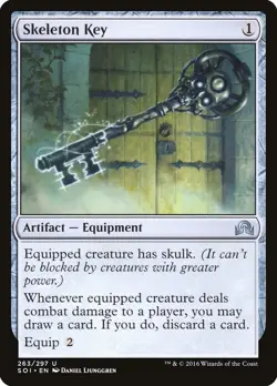NM - Foil - Skeleton Key - 263 - Shadows over Innistrad - Image 1