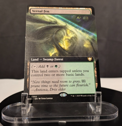 MTG Vernal Fen EXTENDED ART Non-Foil NM Edge of Eternities EOC #0044 Rare - Image 1