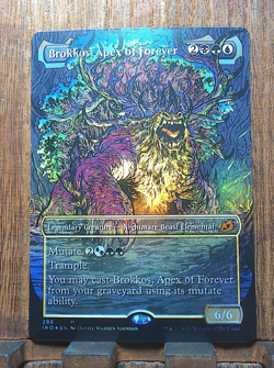 MTG👌 Brokkos, Apex of Forever (FOIL Showcase) Ikoria: Lair of Behemoths NM 💕❤ - Image 1