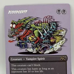 Bloodghast 0337 MTG Aetherdrift Borderless Full Art Rare DFT - Image 1