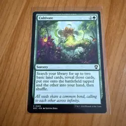 Cultivate - N/M - Secrets Of Strixhaven Magic The Gathering MTG - Image 1