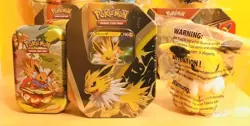🔥2021 Pokemon Jolteon V-Tin BUNDLE All Brand New/Factory Sealed! 🔥 - Image 1