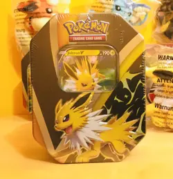 🔥2021 Pokemon Jolteon V-Tin BUNDLE All Brand New/Factory Sealed! 🔥 - Image 3
