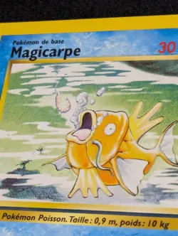 Carte Pokemon Magicarpe 35/102 Edition 1 Set de Base wizards Francais VF - SDB - Image 3