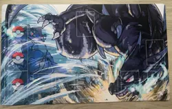 Greninja Charizard Pokemon Playmat TCG Card Game Play Mat Gaming US seller - Image 1