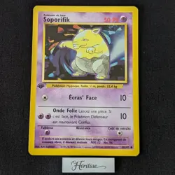 Carte Pokemon Soporifik 49/102 Edition 1 Set de Base wizards Francais VF - SDB - Image 1