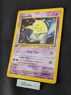 Carte Pokemon Soporifik 49/102 Edition 1 Set de Base wizards Francais VF - SDB - Image 2