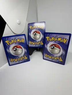 Vintage Pokemon TCG Seadra 42/62 And Horsea 49/62 Fossil Horsea 62 Neo Genesis - Image 2