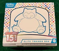 Pokemon Scarlet & Violet 151 Elite Trainer Box ETB Factory Sealed NEW - READ 820650853159 - Image 1