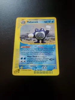 Pokemon TCG Poliwrath Expedition 24/165 Holo Rare - Image 1