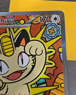 Meowth ex 121/088 Special Illustration Rare Perfect Order SIR Pokemon Near Mint - Image 3