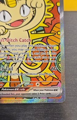 Meowth ex 121/088 Special Illustration Rare Perfect Order SIR Pokemon Near Mint - Image 4