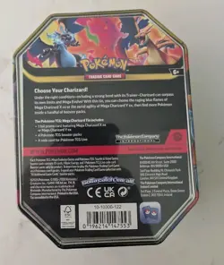Pokemon TCG Mega Charizard ex Y Tin Brand New & Sealed - Image 2