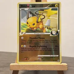 Pokemon Raichu 31/111 - Rare Reverse Holo Platinum Rising Rivals 2009 - Image 1