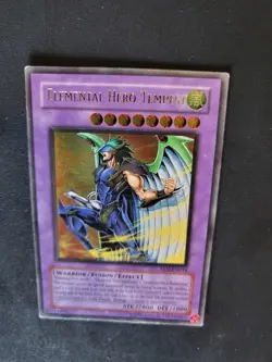 Yugioh Elemental Hero Tempest EEN-EN034 Ultimate Rare - Image 5