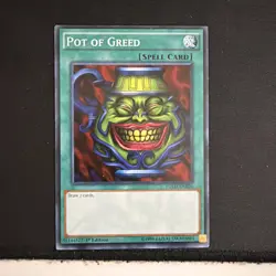 Pot of Greed YGLD-ENB26 King of Games: Yugi's Legendary Decks 1st Edition - Image 1