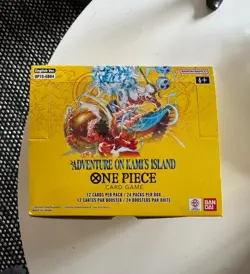 One Piece TCG OP-15 Adventure on Kami's Island Booster Box 24x Packs OPENED - Image 1