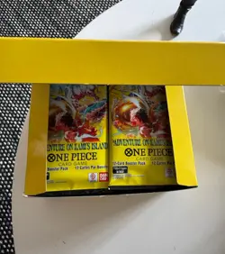 One Piece TCG OP-15 Adventure on Kami's Island Booster Box 24x Packs OPENED - Image 2