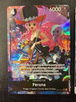 Bandai One Piece Card Game Perona EB03-045 OP10-092 OP12-034 Holo Lot of 3 - Image 2