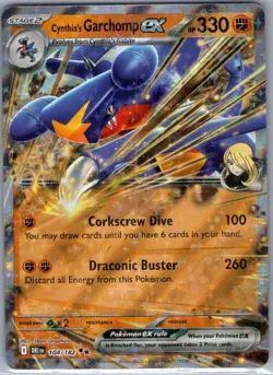 Cynthia's Garchomp ex 111/217 ME: Ascended Heroes - Pokemon Card - NM - Image 1