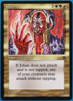 Johan Legends NM White Red Green Rare MAGIC GATHERING CARD (ID# 501628) ABUGames - Image 1