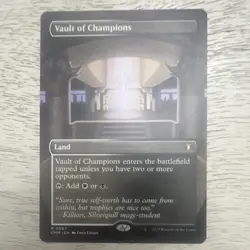 Vault of Champions Commander Masters Rare Regular Land White Black 0667 MTG NM - Image 1
