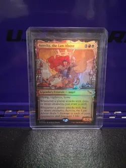 MTG Magic [x1] Aurelia, the Law Above [x1] FOIL SHOWCASE 0317 Karlov Manor M/NM - Image 1