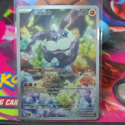 Carbink 242/217 IR Full Art Ascended Heroes Near Mint Pokemon Card - Image 1