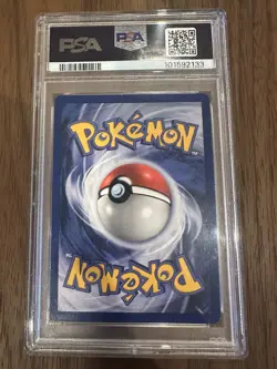 2000 POKEMON PROMO BLACK STAR POKEMON LEAGUE #20 PSYDUCK PSA 8 - Image 4