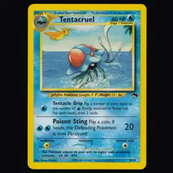 Tentacruel 10/18 Southern Islands Vintage WOTC Rare Promo Set Pokemon TCG NM - Image 1