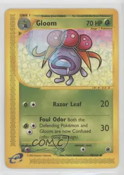 Gloom Pokemon e-Card Series Expedition #78 2002 - Image 1