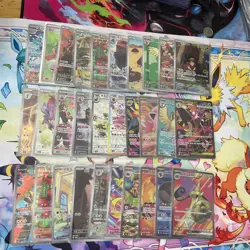 Rare Pokemon Joblot Bundle AR SR SAR 30 cards Korean mixed sets - Image 1