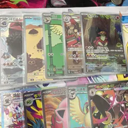Rare Pokemon Joblot Bundle AR SR SAR 30 cards Korean mixed sets - Image 3