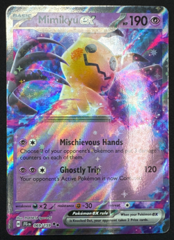 MIMIKYU EX 069/159 NM DOUBLE RARE JOURNEY TOGETHER POKEMON 2025 - Image 1