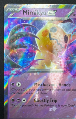 MIMIKYU EX 069/159 NM DOUBLE RARE JOURNEY TOGETHER POKEMON 2025 - Image 4