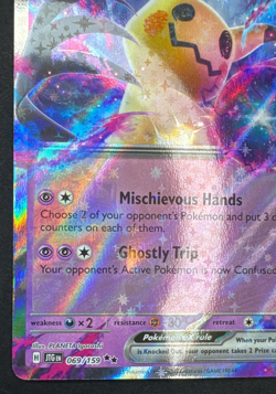 MIMIKYU EX 069/159 NM DOUBLE RARE JOURNEY TOGETHER POKEMON 2025 - Image 5