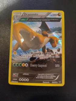 Pokemon TCG Dragonite Roaring Skies Reverse Holo Rare Card 52/108 - Image 1