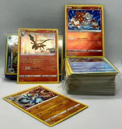 500 Pokemon TCG Card Bulk Lot - Guaranteed 25 Holo/Reverse Holo, holo 1 vmax 1 V - Image 1