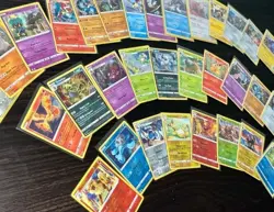 500 Pokemon TCG Card Bulk Lot - Guaranteed 25 Holo/Reverse Holo, holo 1 vmax 1 V - Image 4