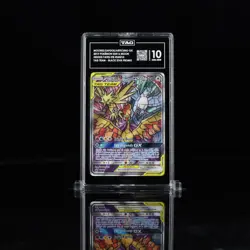 TAG 10 Moltres Zapdos Articuno GX SM210 Alt Art Promo Tag Team Pokemon Card - Image 1
