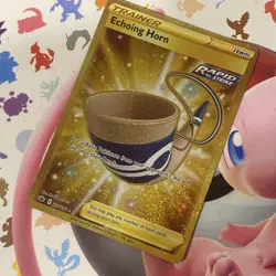 Pokemon Card Echoing Horn 225/198 Chilling Reign Secret Rare NM - Image 1