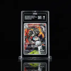 Pokemon TCG Team Rockets Houndoom Illustration Rare Card 191/182 Tag 9 - Image 1