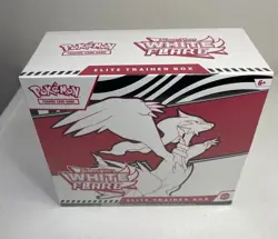 NEW SEALED Pokemon TCG WHITE FLARE ETB Elite Trainer Box Trading Cards NICE - Image 1