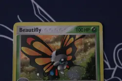 MP Pokemon EX Deoxys Holo Rare Card 2/107 Beautifly - Image 2